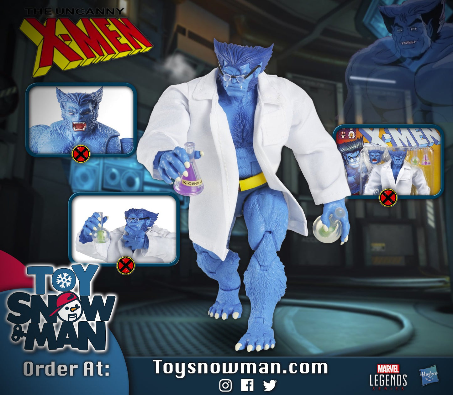 Marvel Legends Series Marvel’s Beast (Subpar Packaging)
