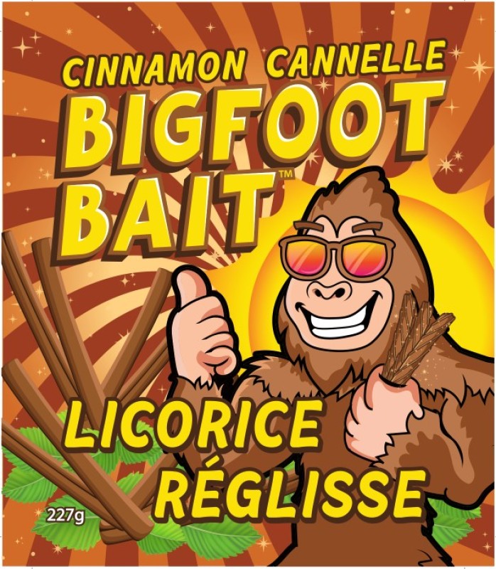 Bigfoot Bait - Licorice - Cinnamon 8oz x 12ct