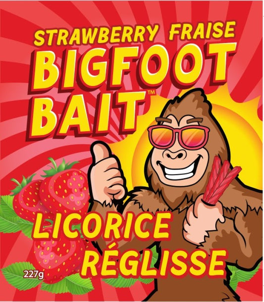 Bigfoot Bait - Licorice Strawberry 8oz x 12ct