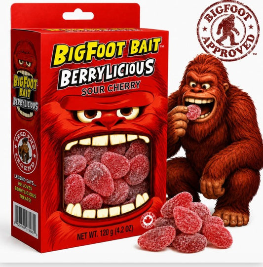 Bigfoot Berrylicious Sour Cherry 120g 12ct