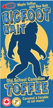 BigFoot Bait Salted Maple Toffee - 100g x 12ct