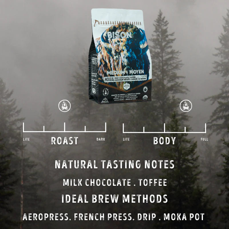 Bison Organic Coffee - Canadian Heritage Roasting Co.