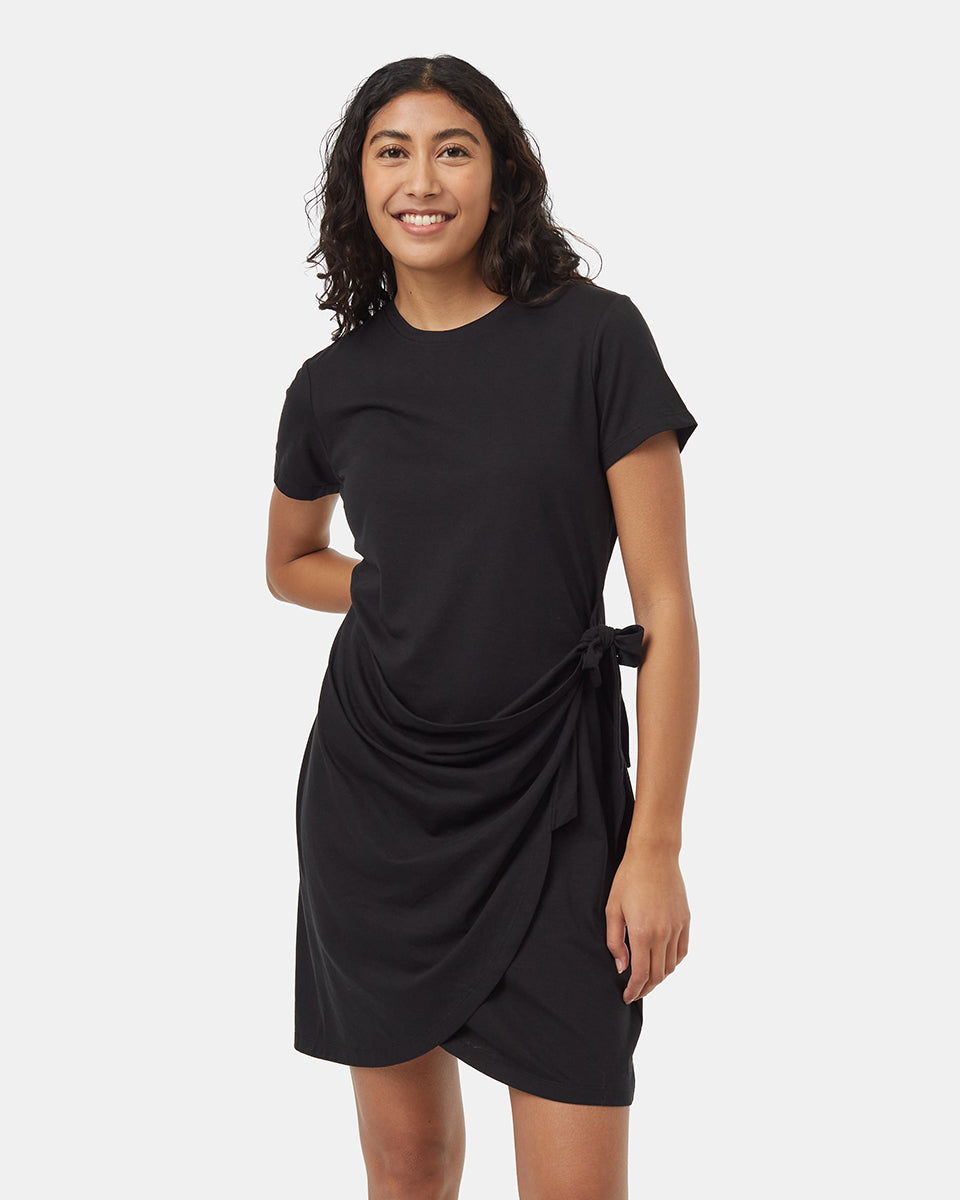 TreeBlend Tie Front Dress