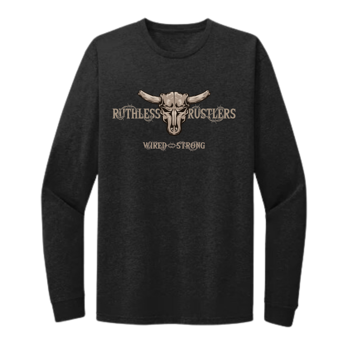 WIRED STRONG LONG SLEEVE T-SHIRT | Black
