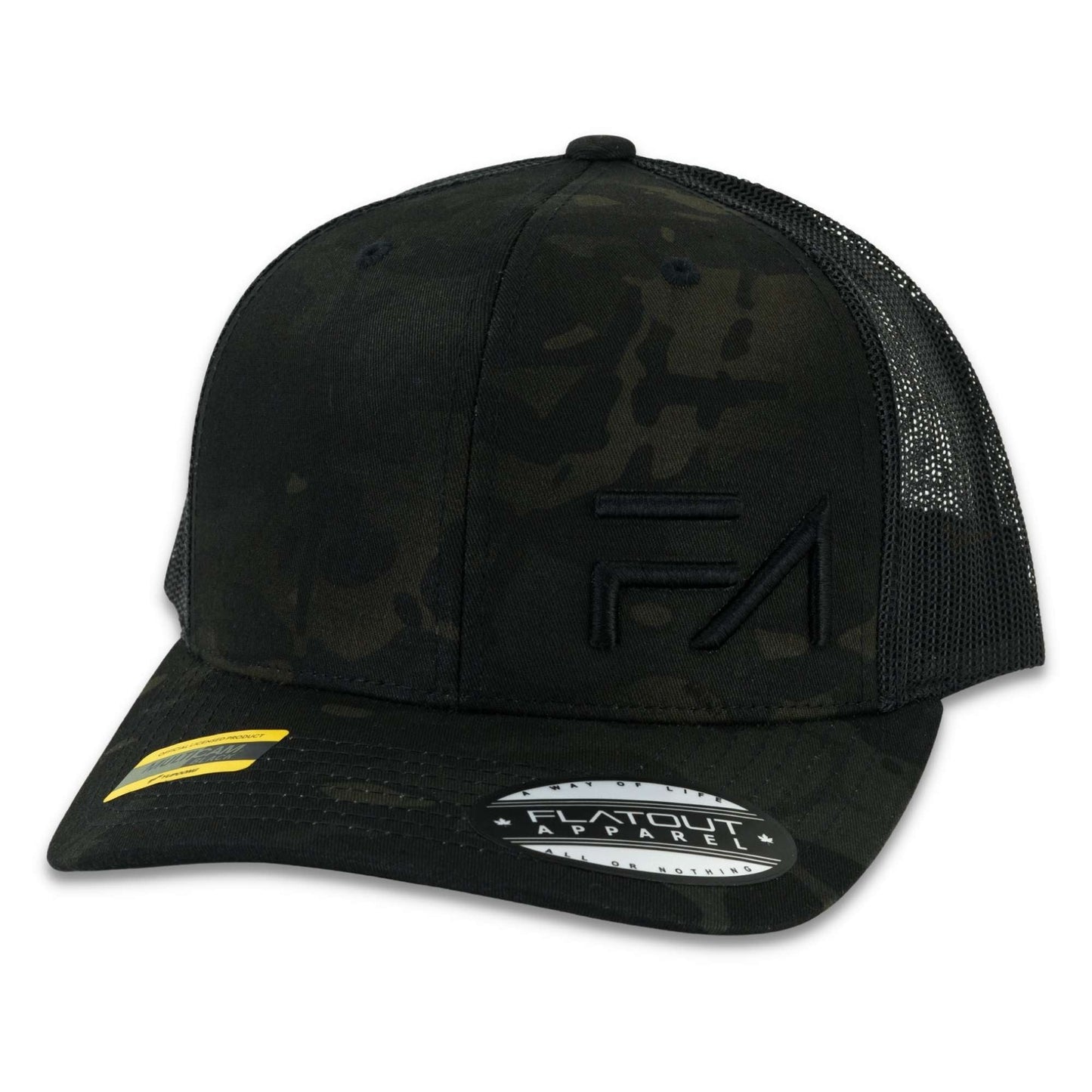FA Trucker Black MultiCam