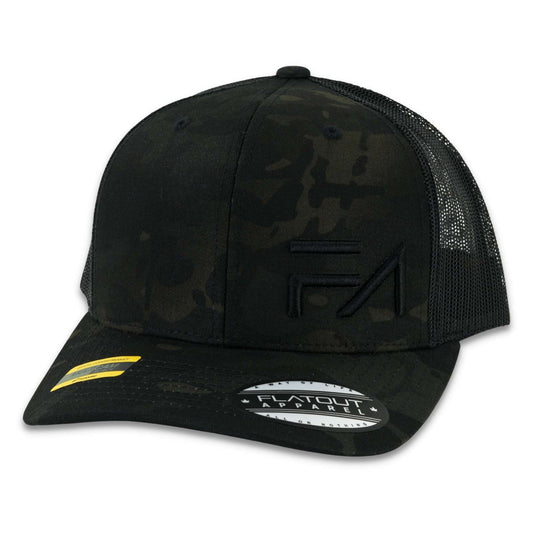 FA Trucker Black MultiCam