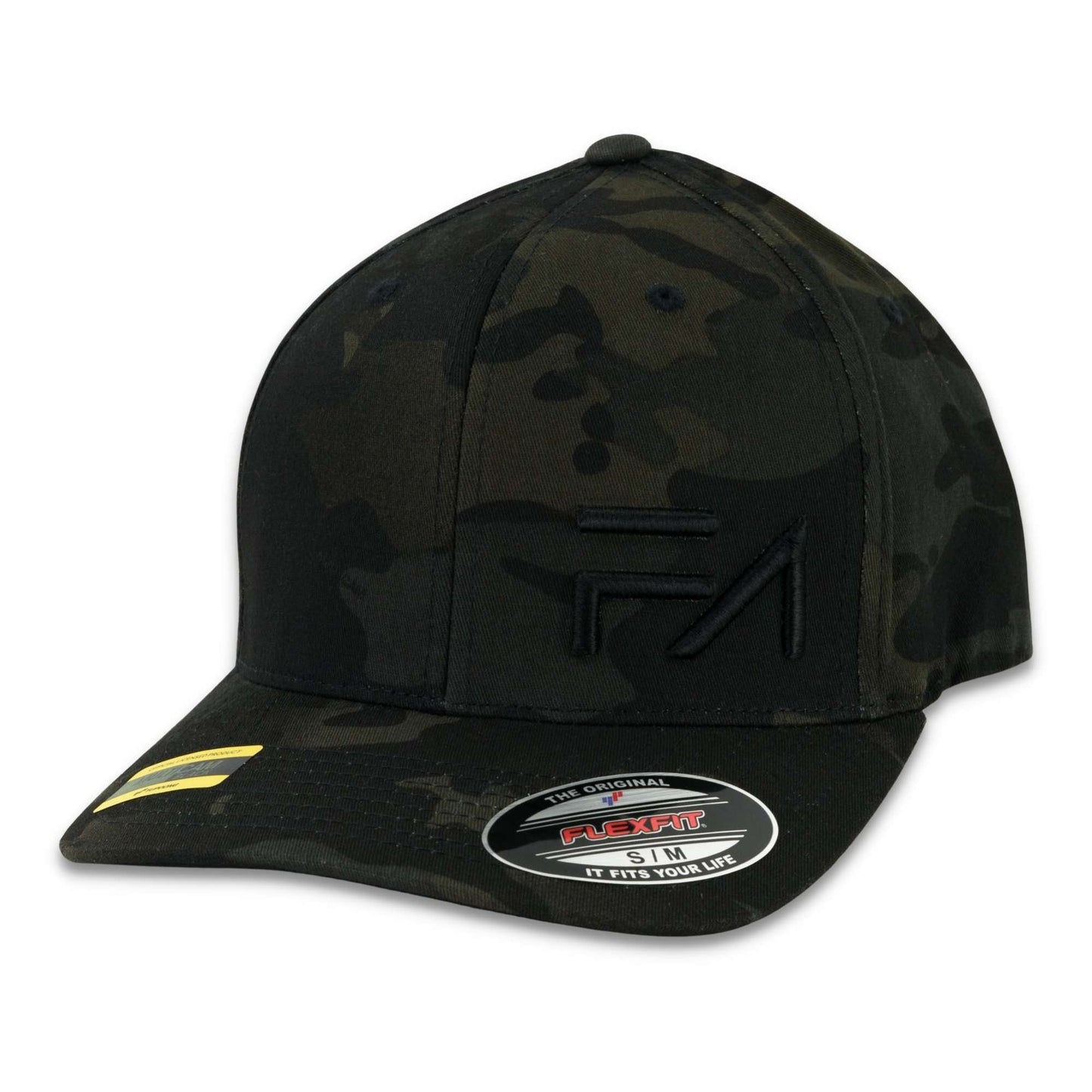 FA Flexfit Black MultiCam