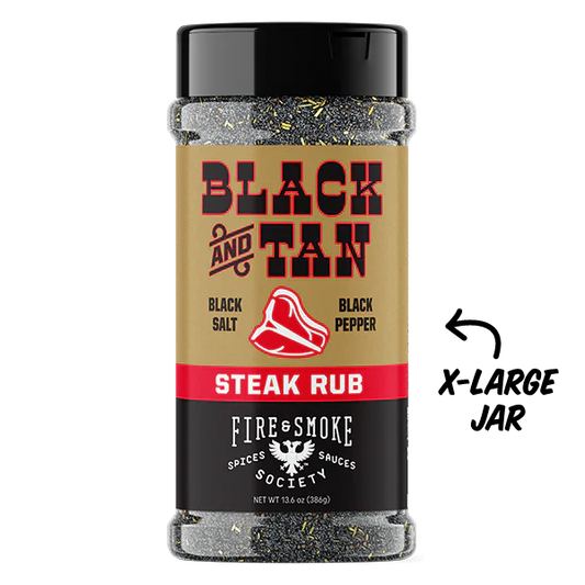 Fire & Smoke Society Black & Tan Steak Rub