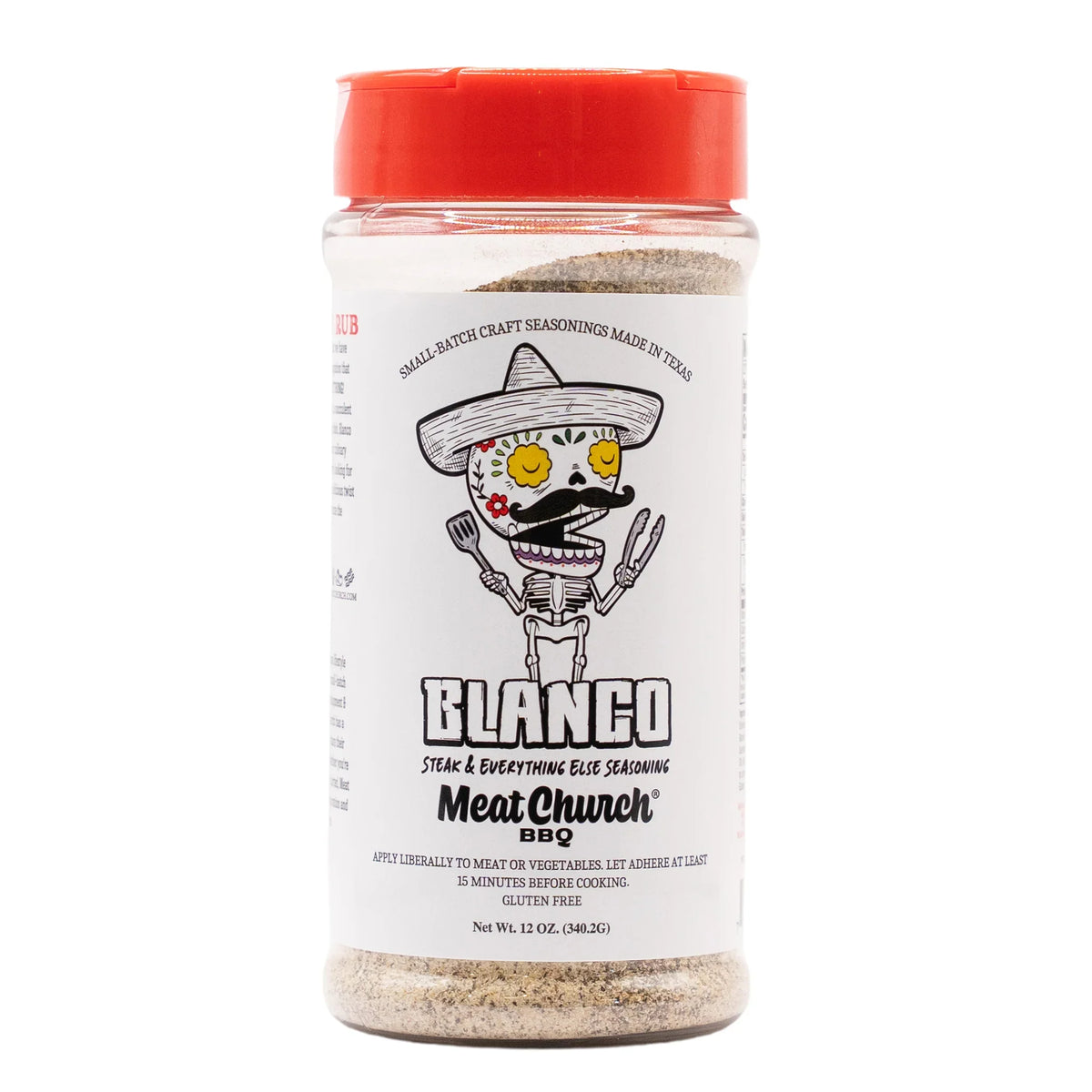 Meat Church BLANCO Steak & Everything Else Seasoning – 12 oz