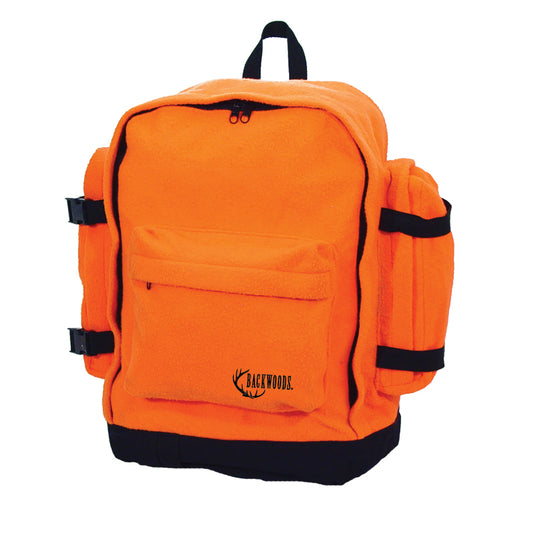 Backwoods Orange Backpack - Silent Fleece 25L