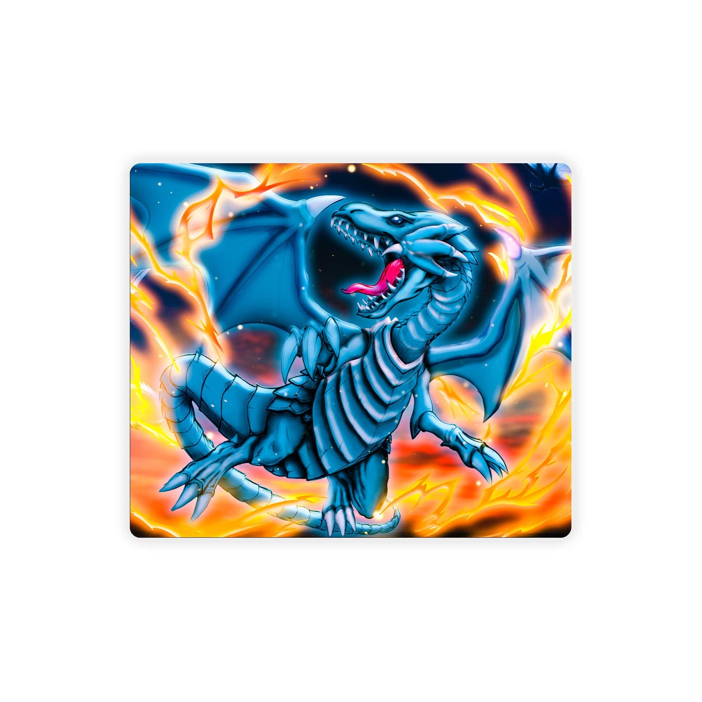 Blue Dragons Lightning Burst Stream Mouse Pad