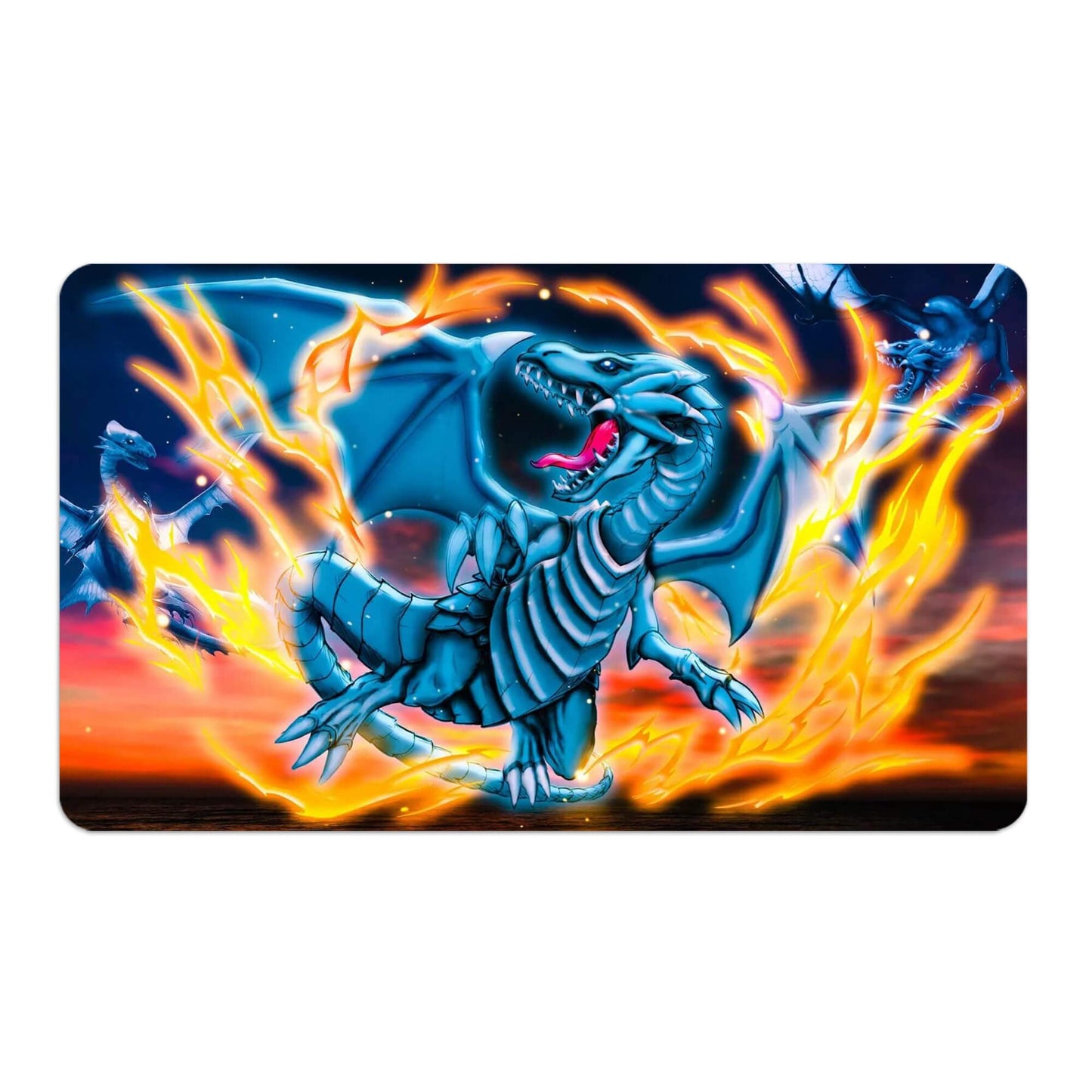 Blue Dragons Lightning Burst Stream Playmat