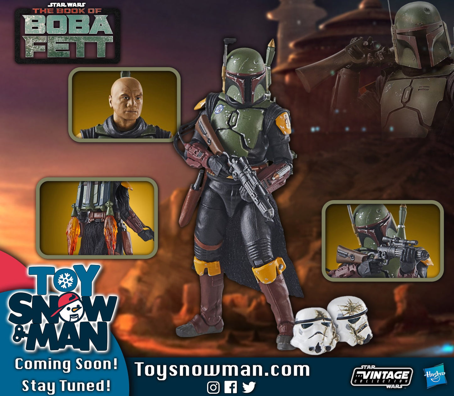 Star Wars The Vintage Collection Deluxe Boba Fett (Tatooine)