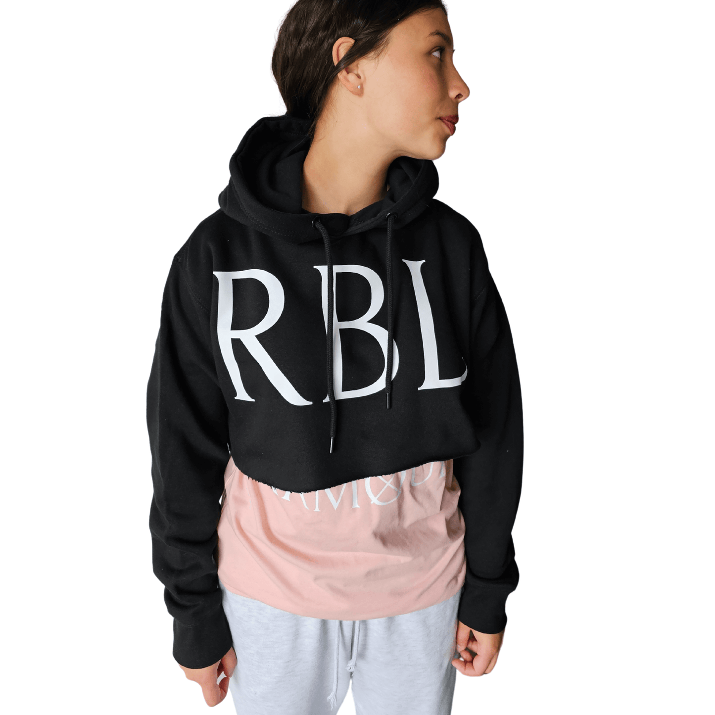 Born Ready Crop Hoodie