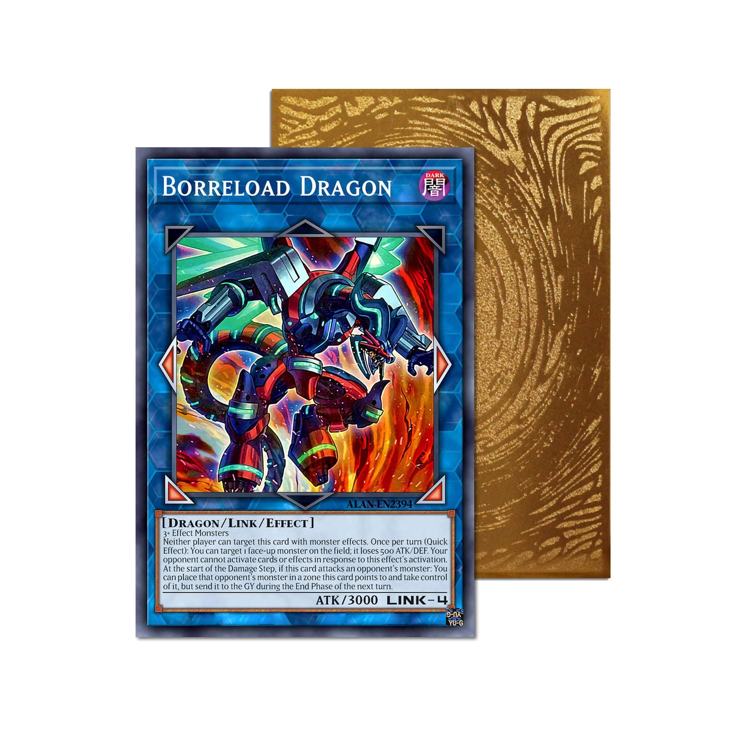 Borreload Dragon Metal Orica Card