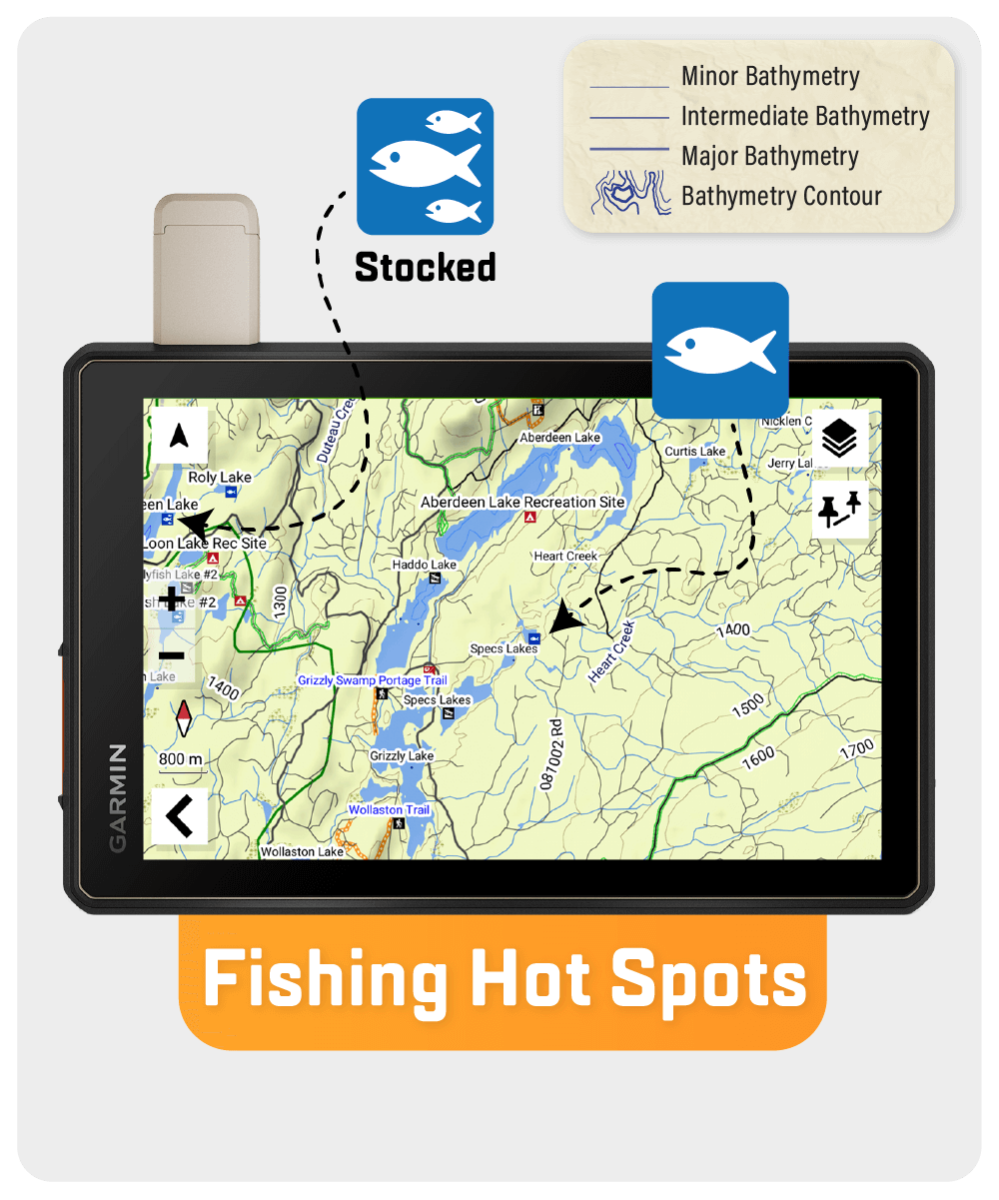 British Columbia & Alberta GPS Maps