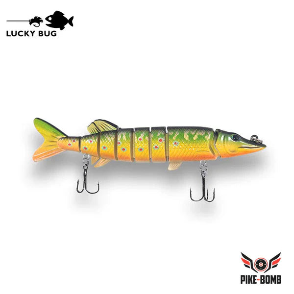 🍁Lucky Bug 5" Pike Bomb Lures