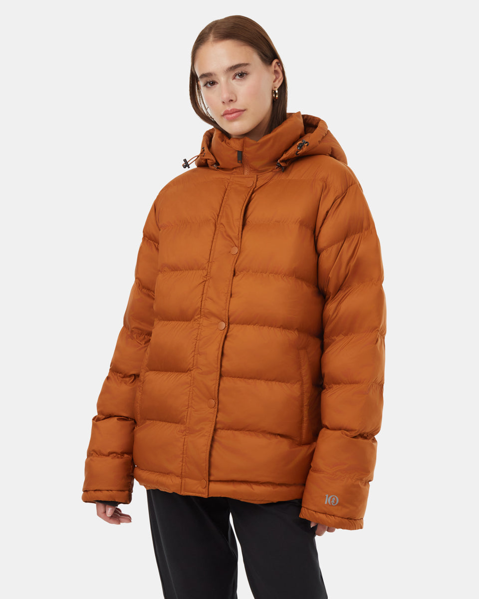 Ungendered Cloud Shell Mid-Length Puffer