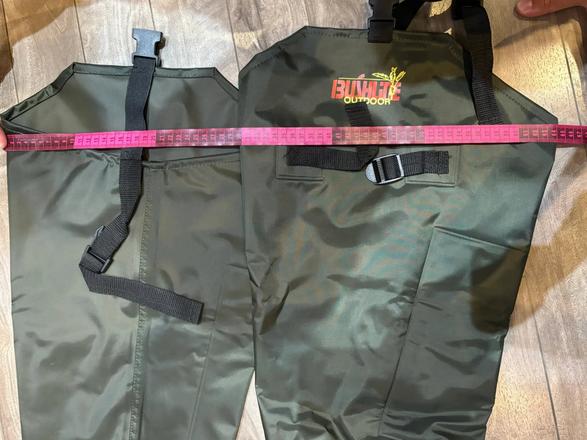 Bushline Outdoors PVC Hip Waders Sizes 8 & 12 US