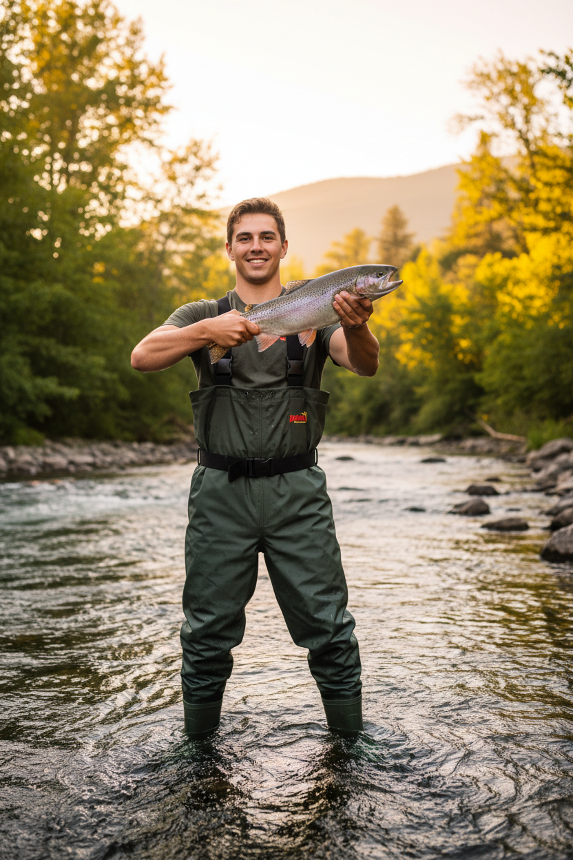 Bushline Outdoors Unisex PVC Chest Waders
