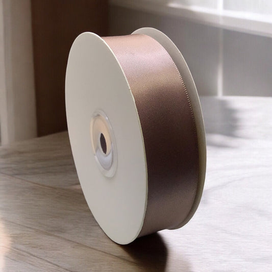 30 Meter Double Face Chocolate Chip #839 Ribbon Roll