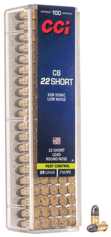 CCI CB 22 Short 29 Grain