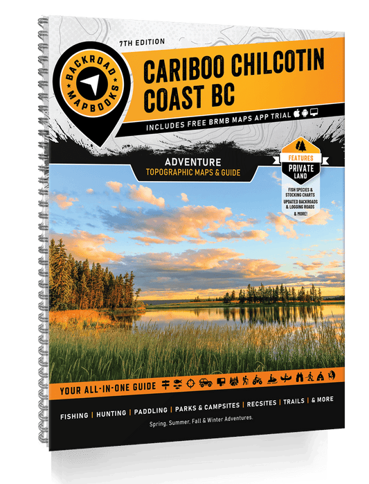 Cariboo Chilcotin Coast BC Backroad Mapbook
