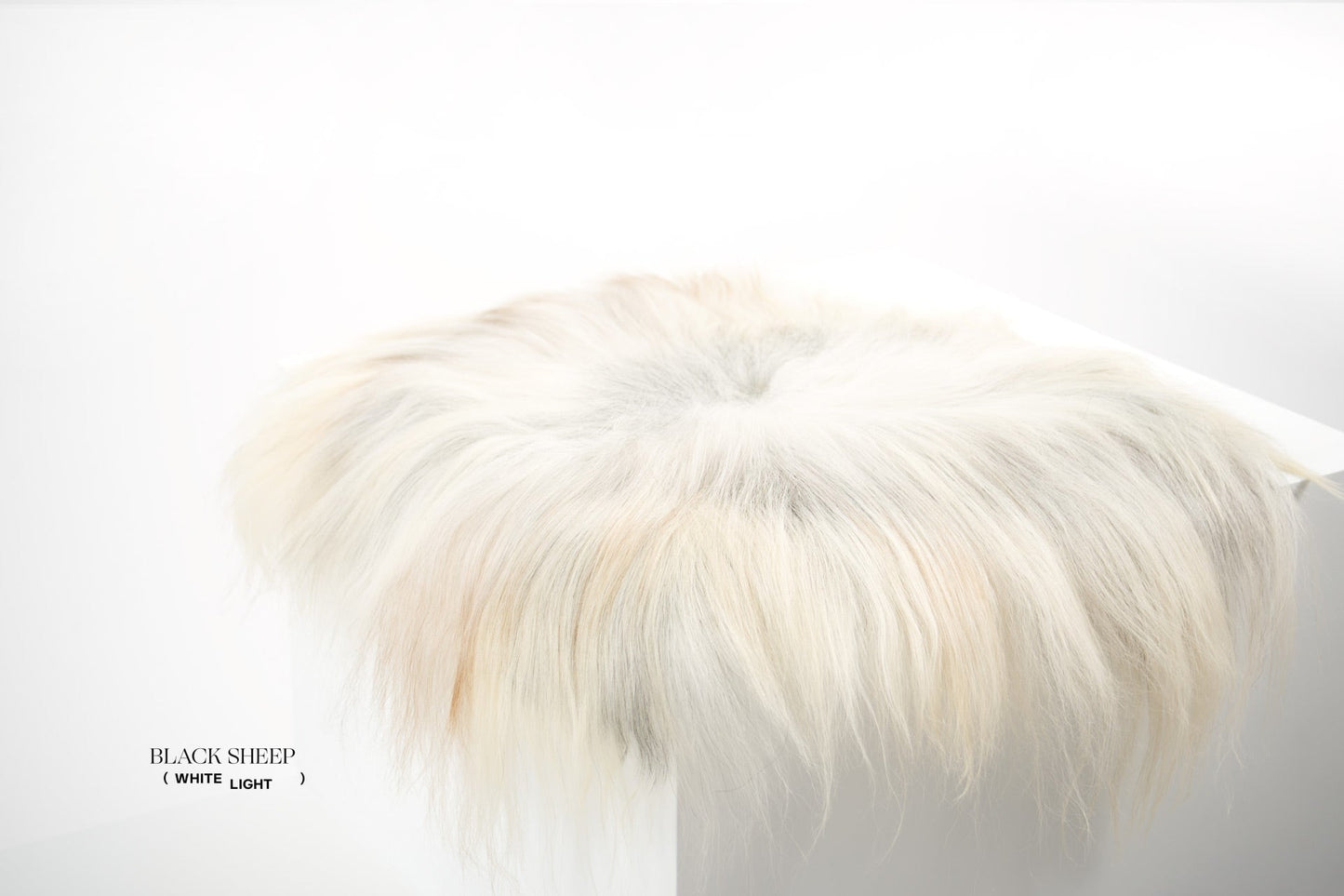 Natural Light Grey Icelandic Sheepskin Chair Pad