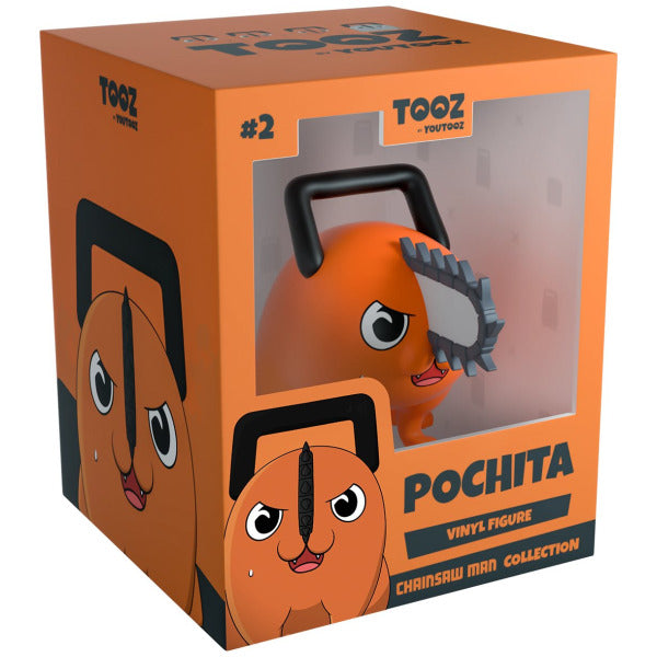 Pochita Angry Youtooz Vinyl Figure (Chainsaw Man Collection) - New & Sealed in Box