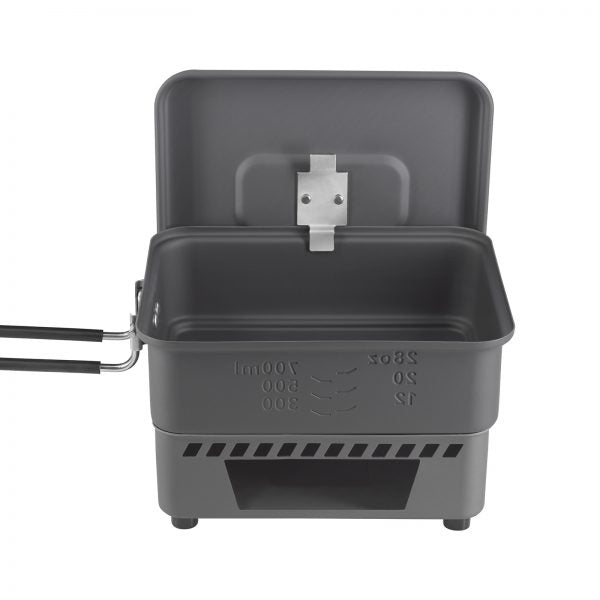 ESBIT Solid Fuel Cookset 1100ML without non-stick coating