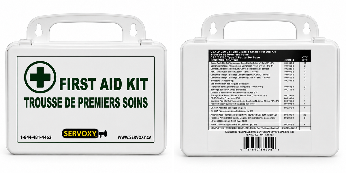 CSA Z1220-24 Type 2 Small First Aid Kit – 2-25 Workers