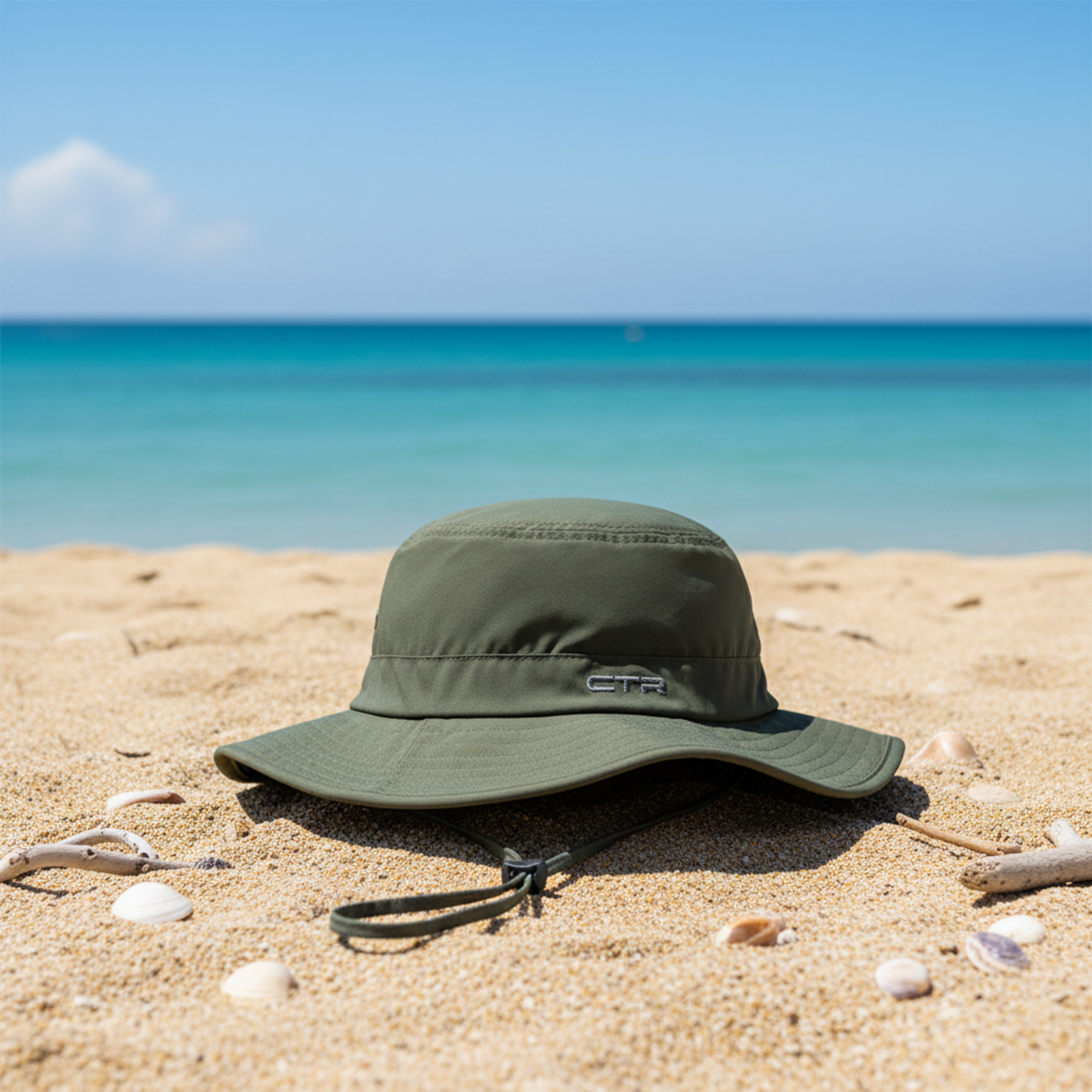CTR Unisex Summit Pack-It Boonie Crushable Sun Hats with Floating Brim
