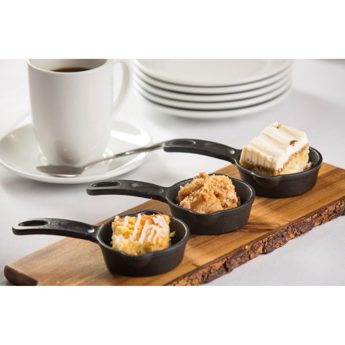 TableCraft Cast Iron Cookware 4" Round Mini Skillet
