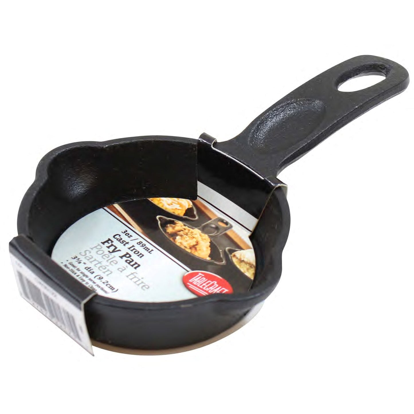 TableCraft Cast Iron Cookware 4" Round Mini Skillet