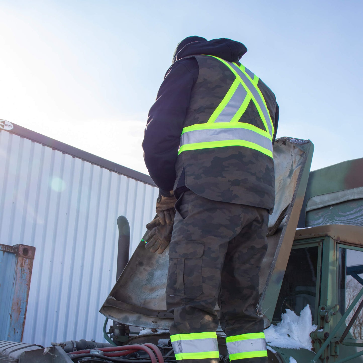 Camo Flex Duck Safety Vest