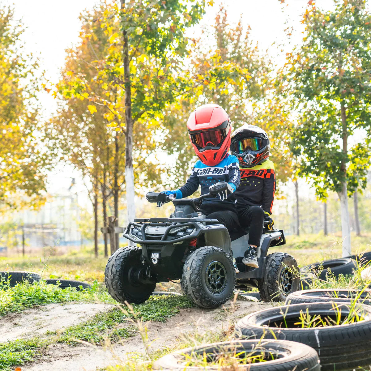 PREORDER 2026 Can-Am Outlander 4X4 24V 2 Seater Kids Ride On ATV