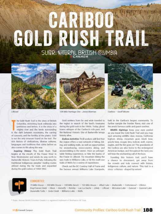 Cariboo Chilcotin Coast BC Backroad Mapbook