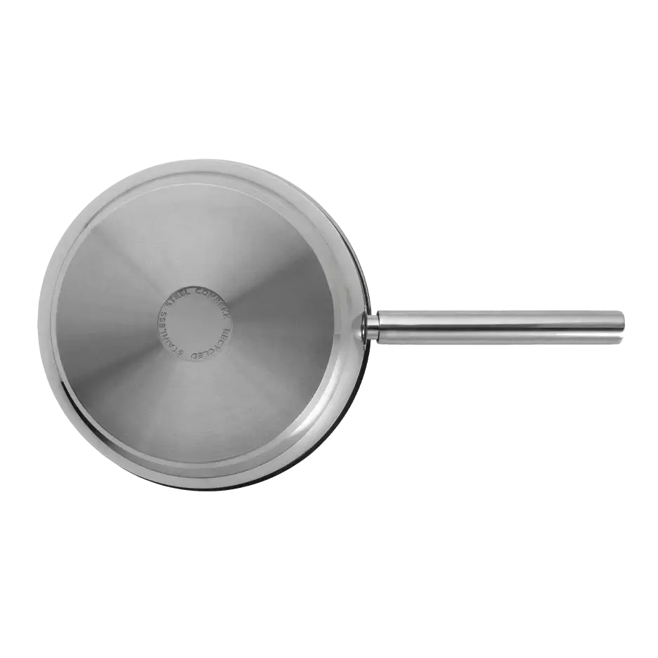 COMBEKK | Ceramic Stainless Steel High Fry Pan 28cm