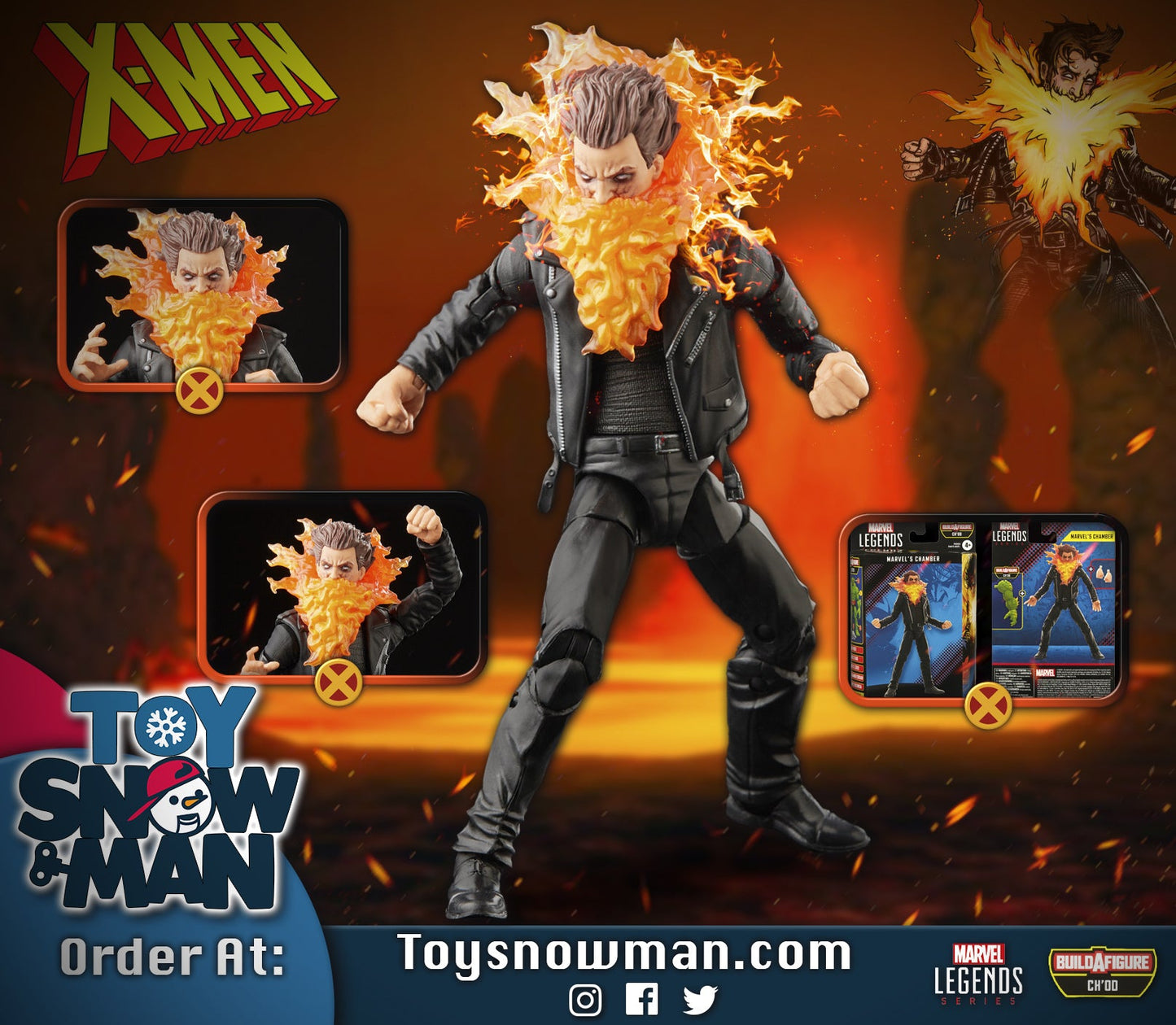 X-Men Marvel Legends  - Ch'od BAF Wave SET