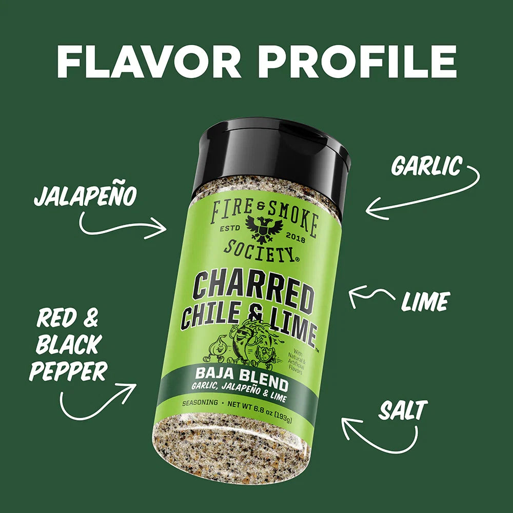 Fire & Smoke Society Charred Chile & Lime