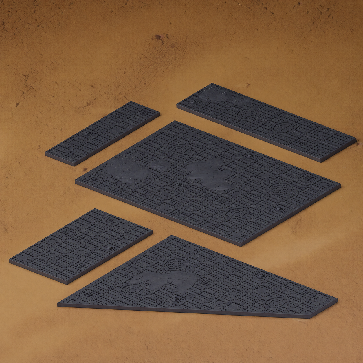 11th Edition Terrain Area Set - Industrial