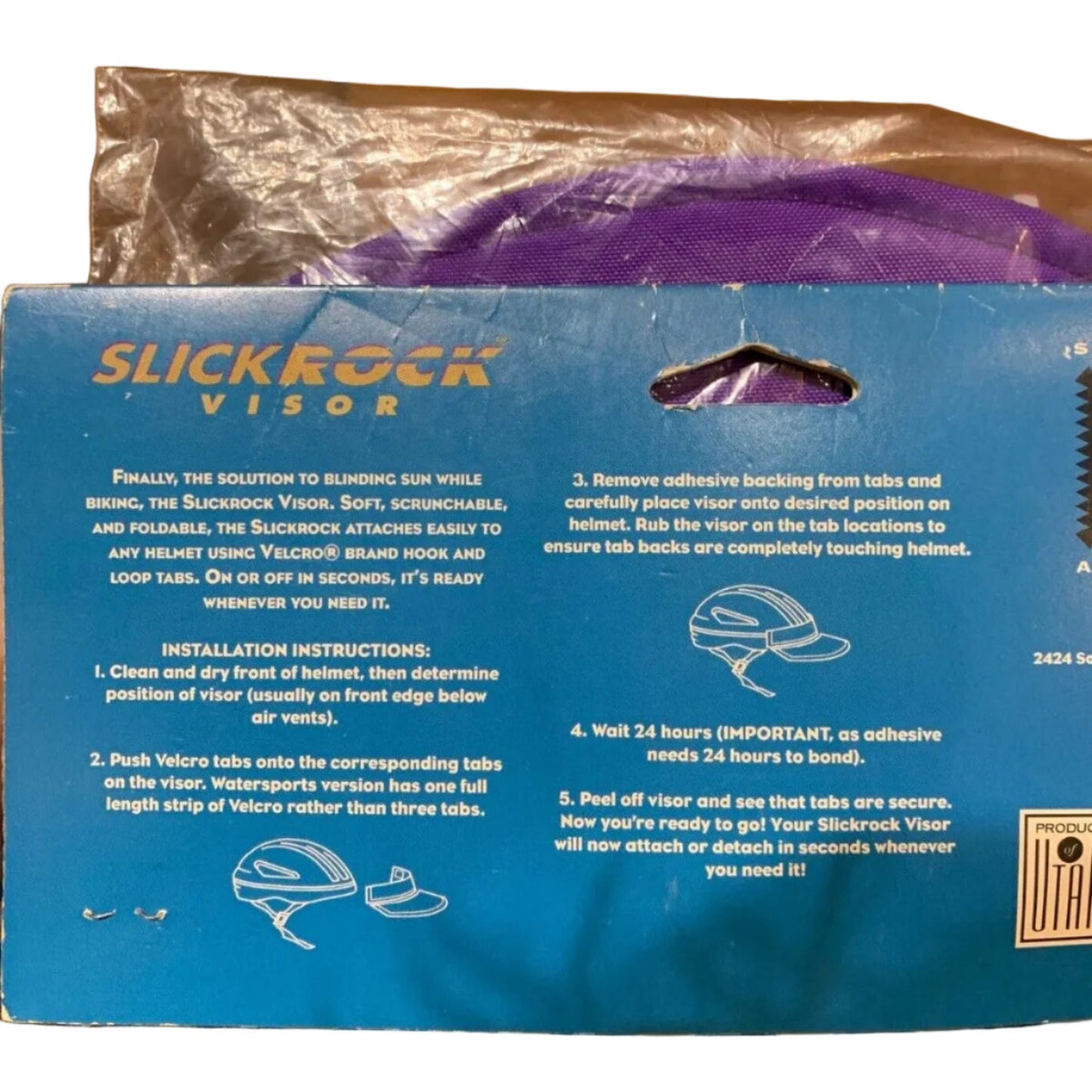 Chisco SlickRock Removable Helmet Sun Visors One-Size