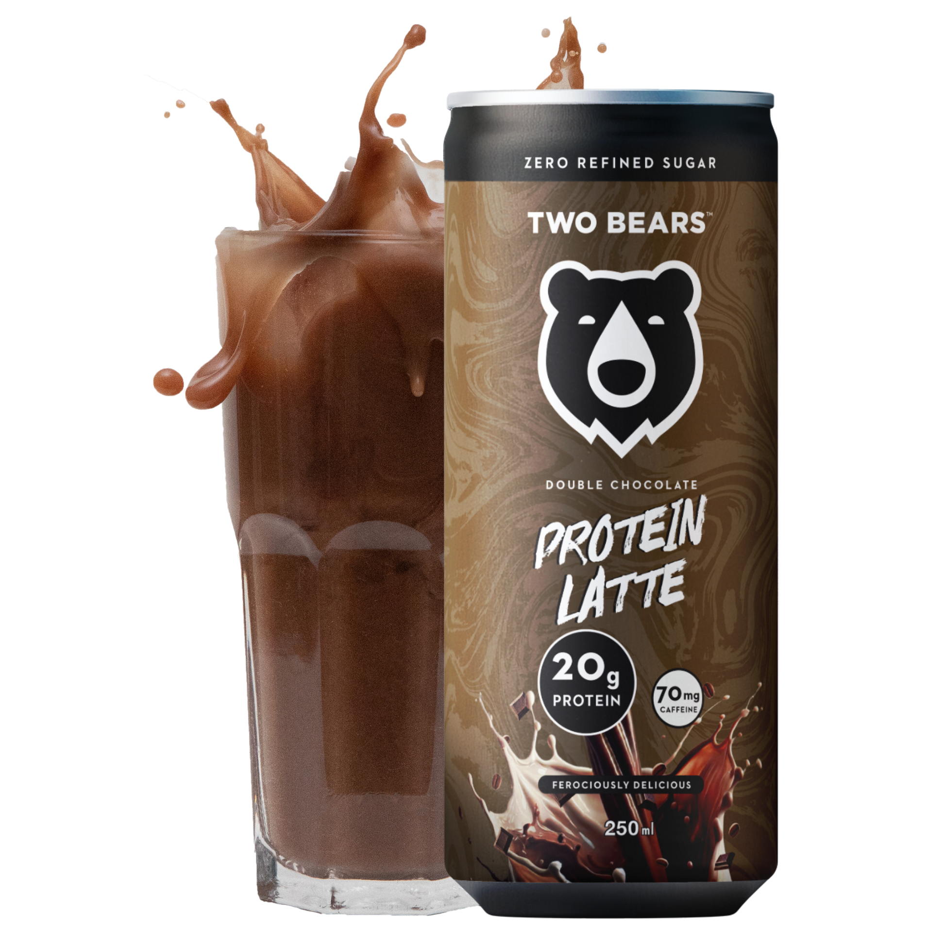 Double Chocolate Protein Latte (6 x twelve packs = 72 cans)