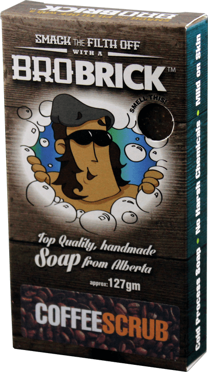 Coffee Scrub - Bro Brick - Man Soap - Uncle Mike's Outdoors and More!