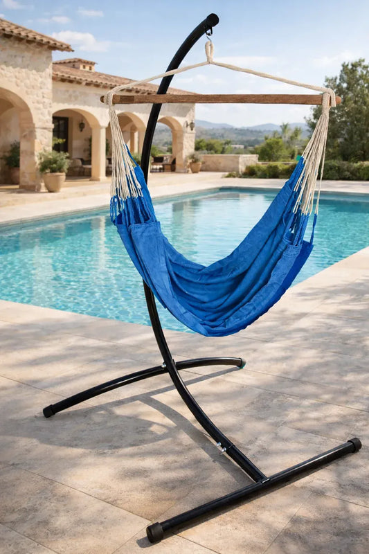 Colombian Hammock Chair with Universal Chair Stand