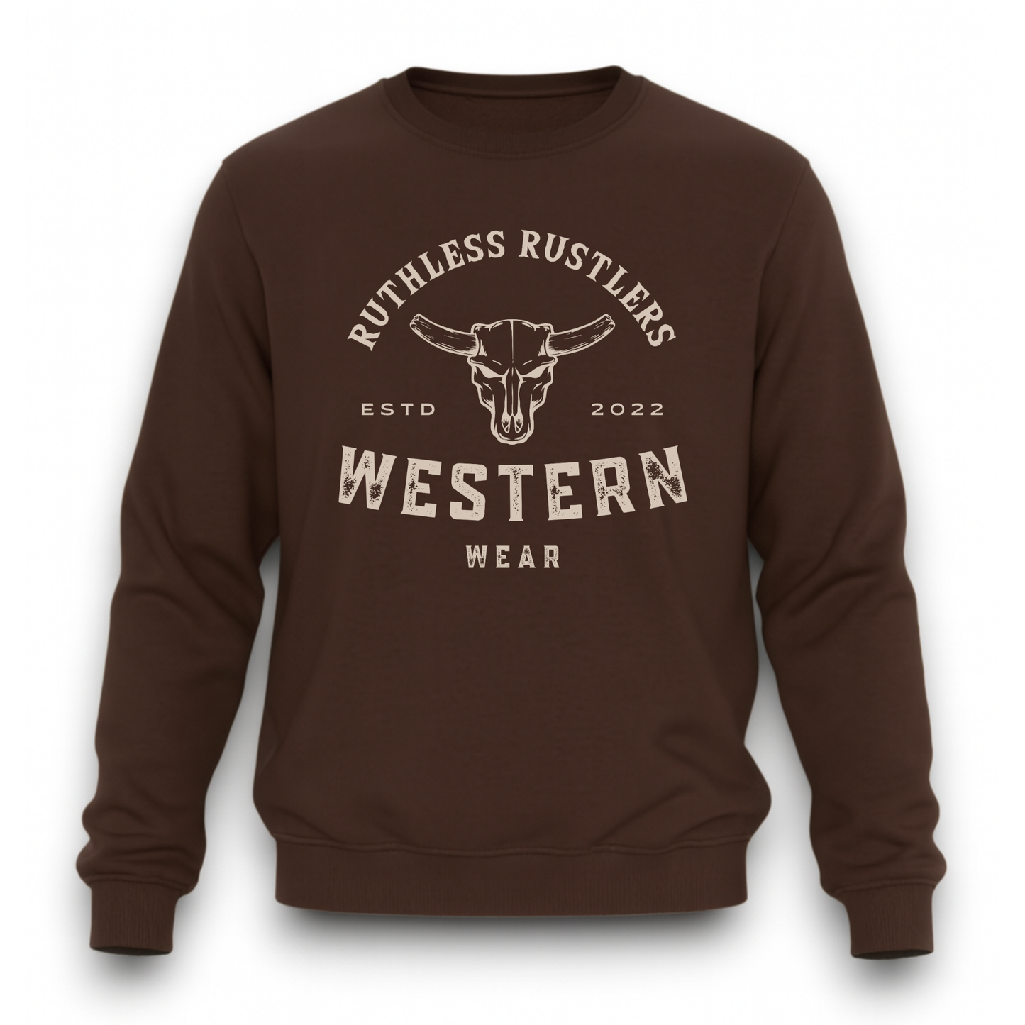 Ruthless Rustlers Western Wear Crewneck
