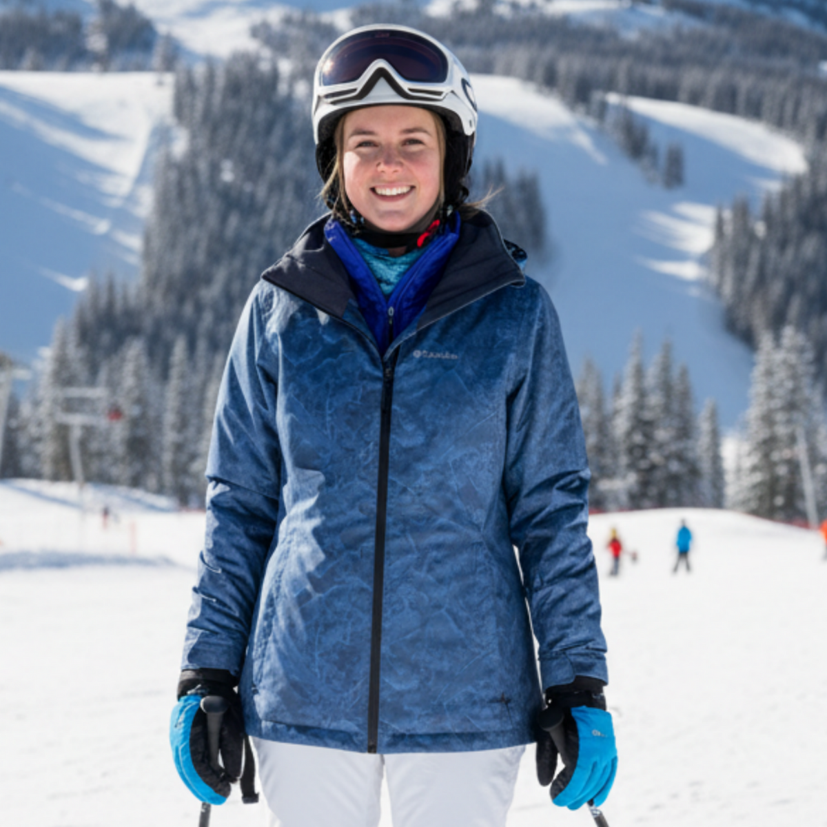 Columbia Omni-Tech Women's Whirlibird 3 Interchange 3-in-1 Insulated Ski Jackets XS-S