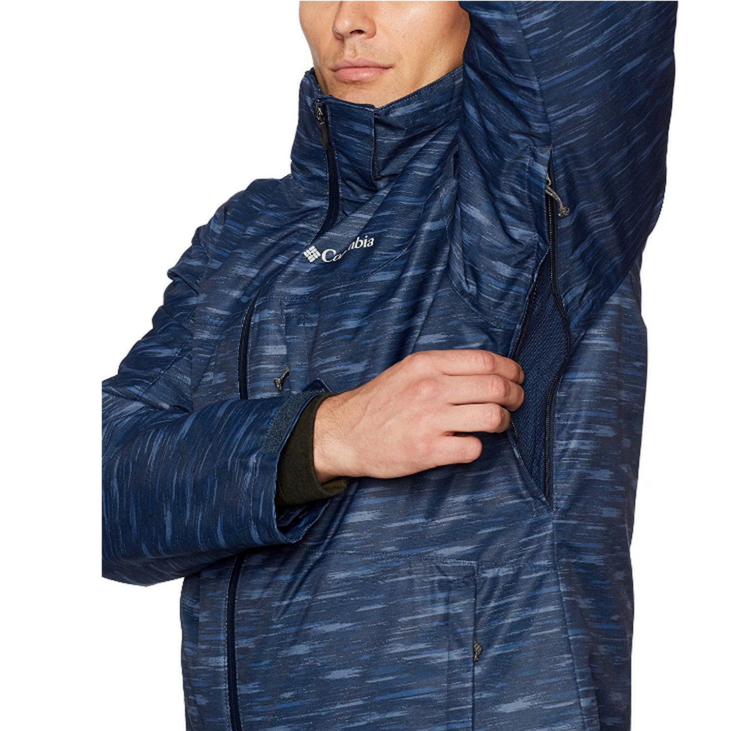 Columbia Omni-Tech Men's Whirlibird 3 Interchange 3-in-1 Insulated Ski Jackets Small