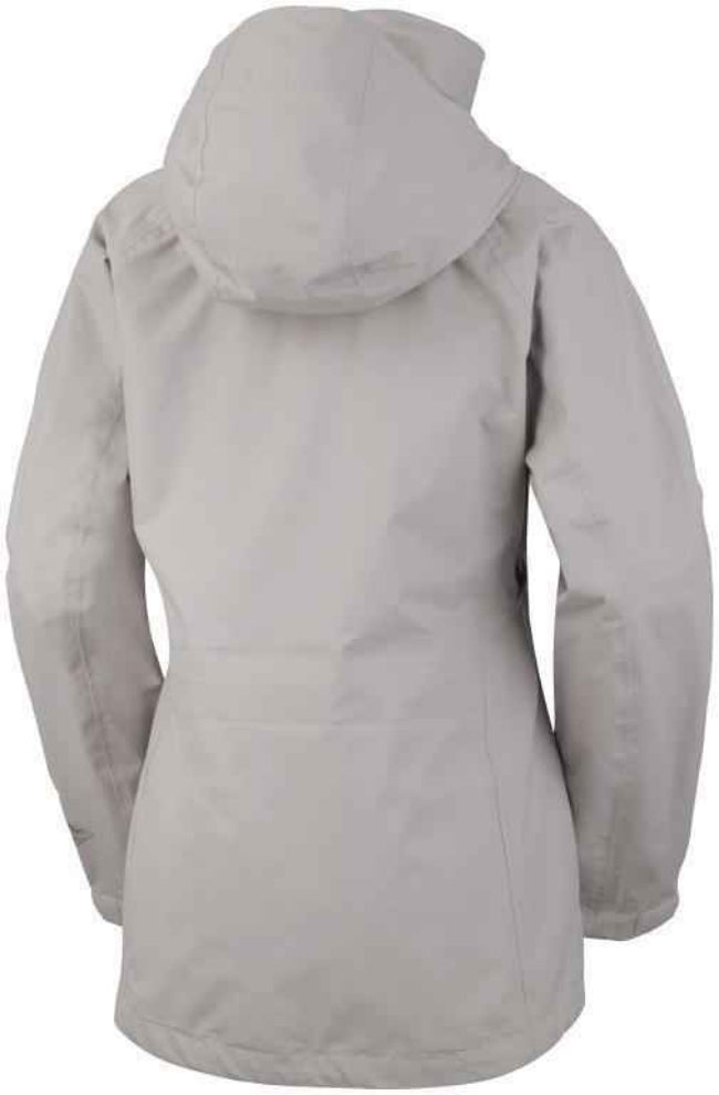 Columbia Women's Longer Miles Waterproof Breathable Long Rain Jackets
