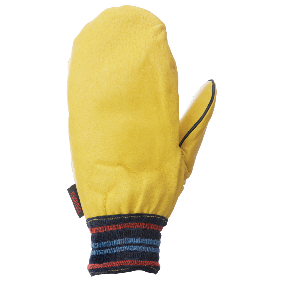 Comfort Pile Lined Leather Mitt